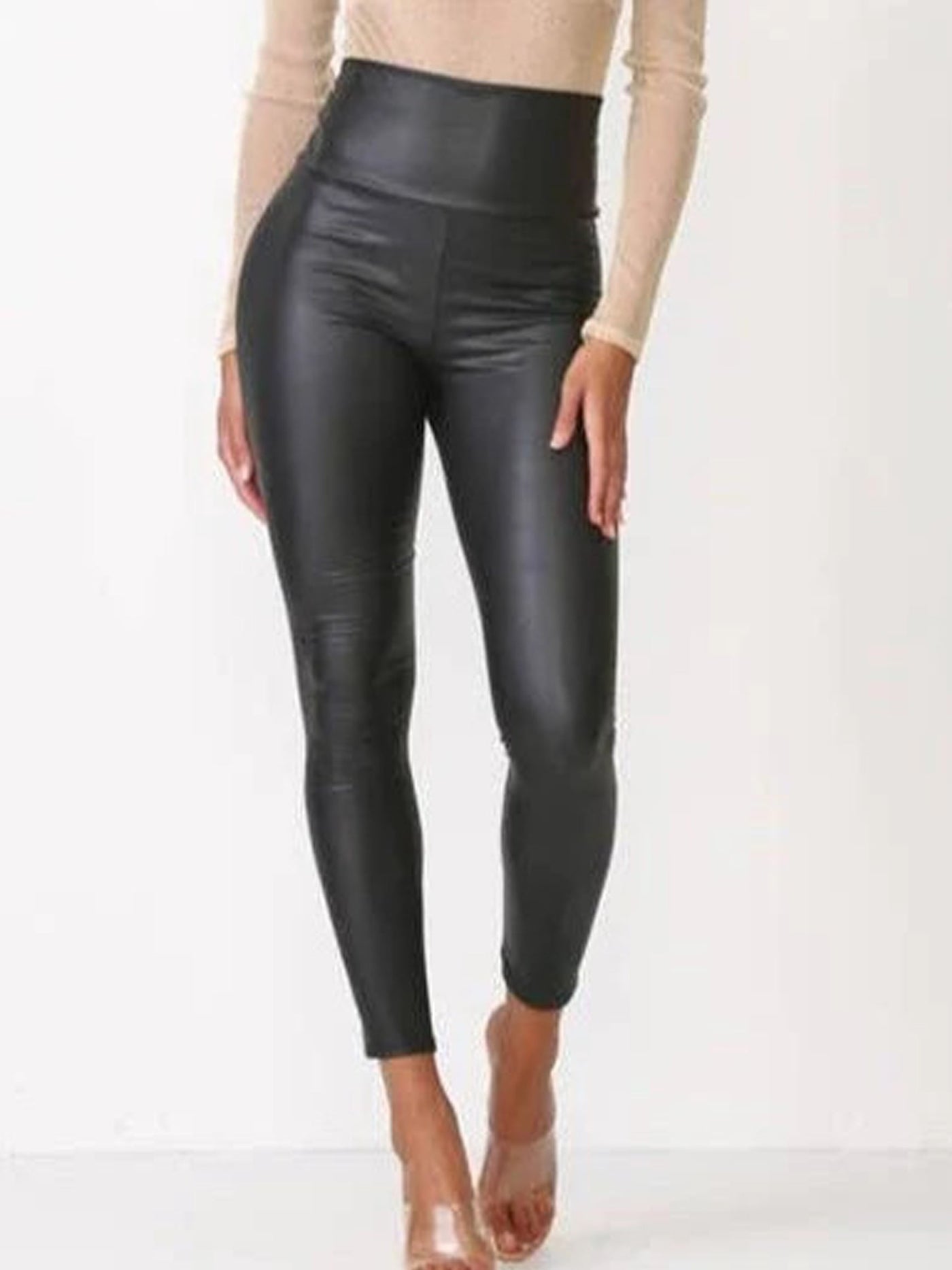 FAUX LEATHER LEGGING