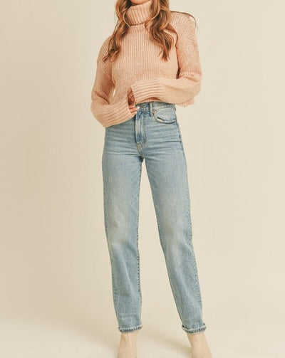 CROPPED TURTLENECK