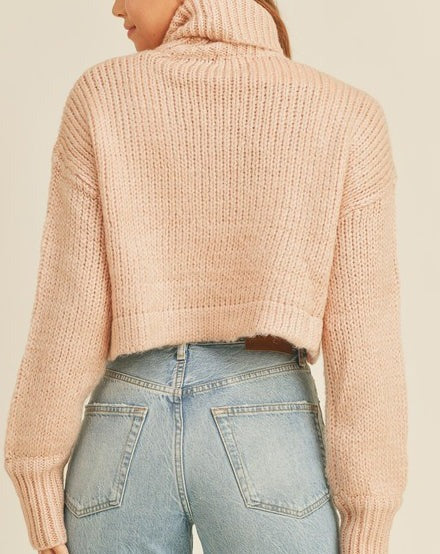 CROPPED TURTLENECK