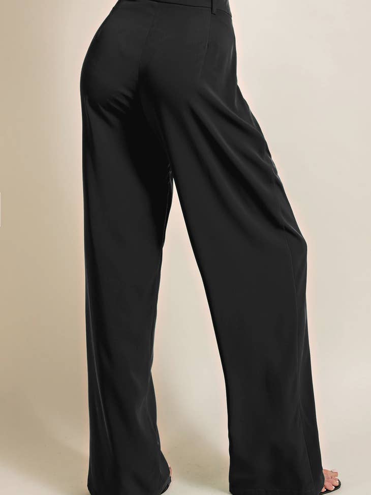 HIGH WAISTED TROUSER PANT