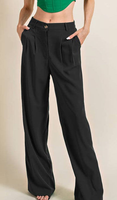 HIGH WAISTED TROUSER PANT